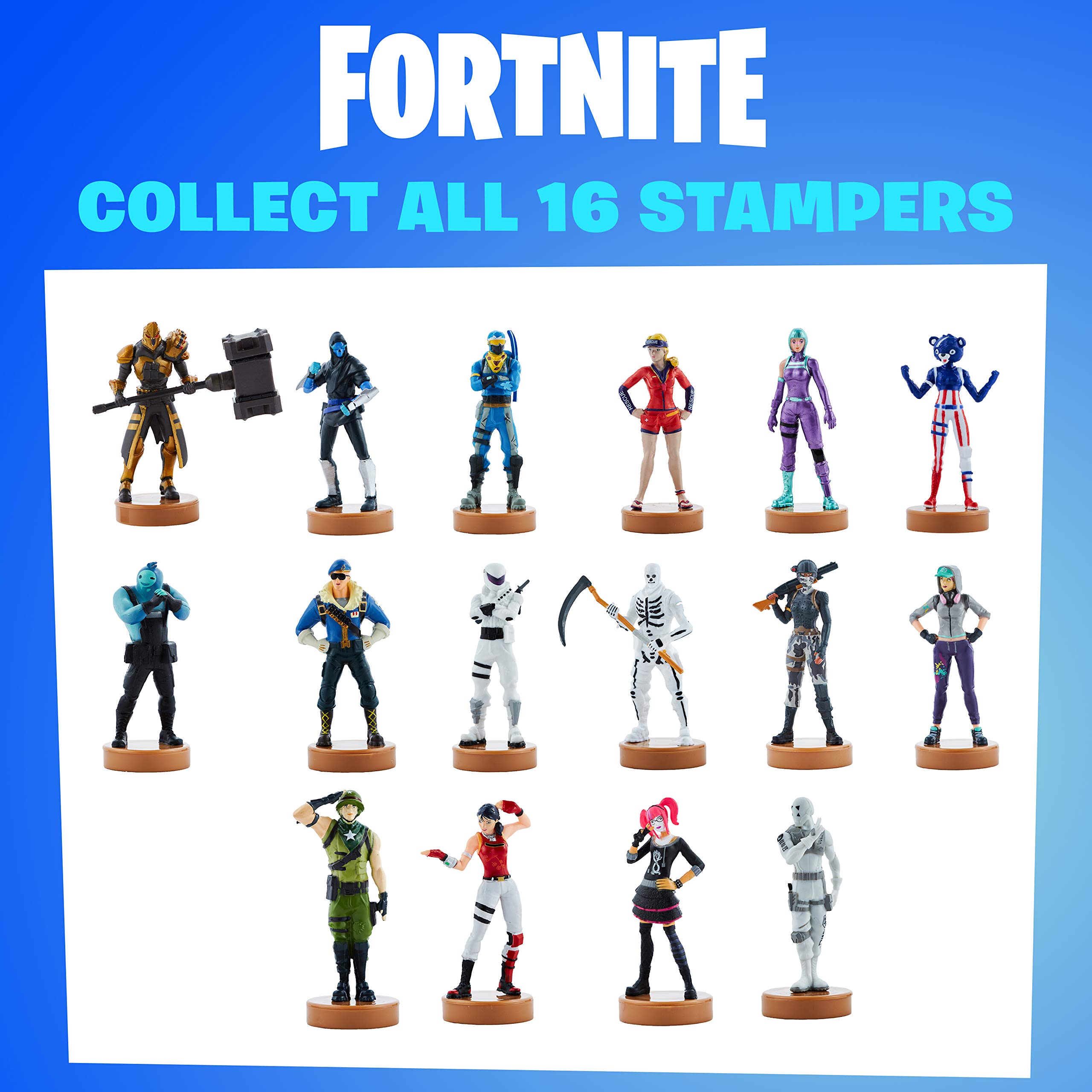 フォートナイト　STAMPERS スタンプ　フィギュア Amazon.co.jp: Fortnite Toys – 本物のアクションフィギュア